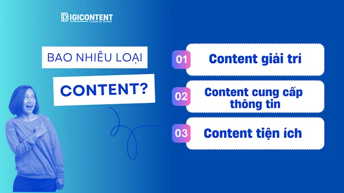 Content là gì? Giải thích dễ hiểu các loại Content 5 Có bao nhiêu loại content?