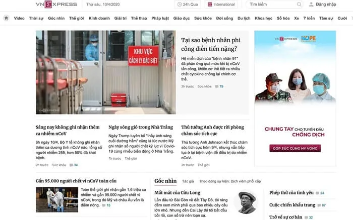 Content Website