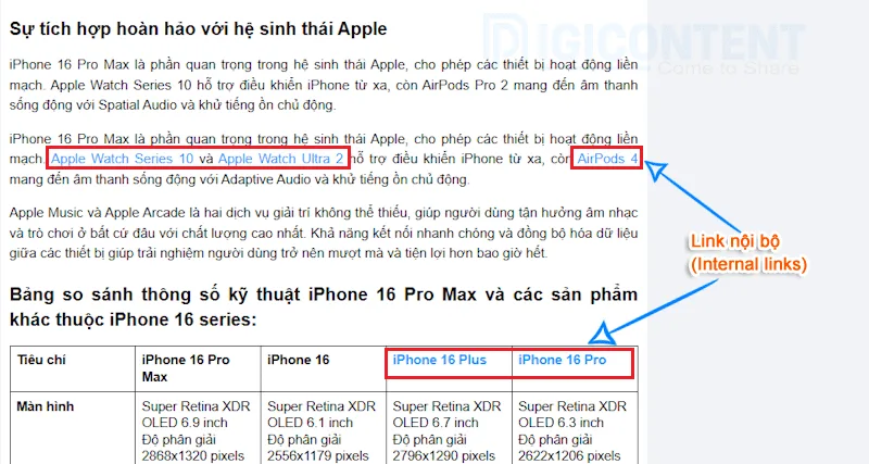Bài viết chuẩn SEO là gì? Các mẫu bài viết SEO hay nhất 11 Bài viết SEO được chèn link nội bộ