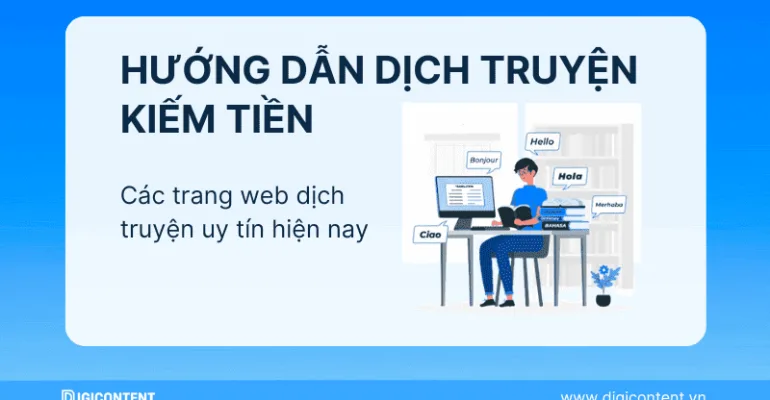 Các trang web dịch truyện kiếm tiền