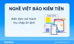 Kiếm tiền với nghề viết báo