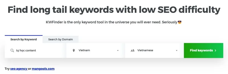 KWFinder 
