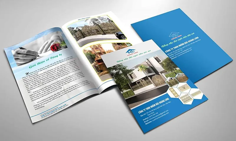 Catalogue và Brochure