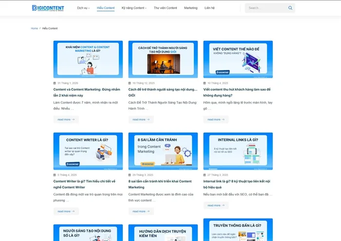 Blog content